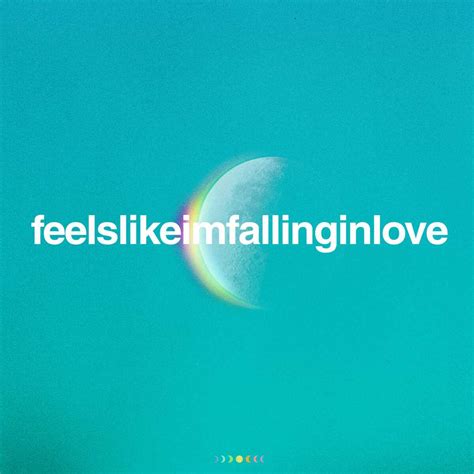 feels like imfalling in love.